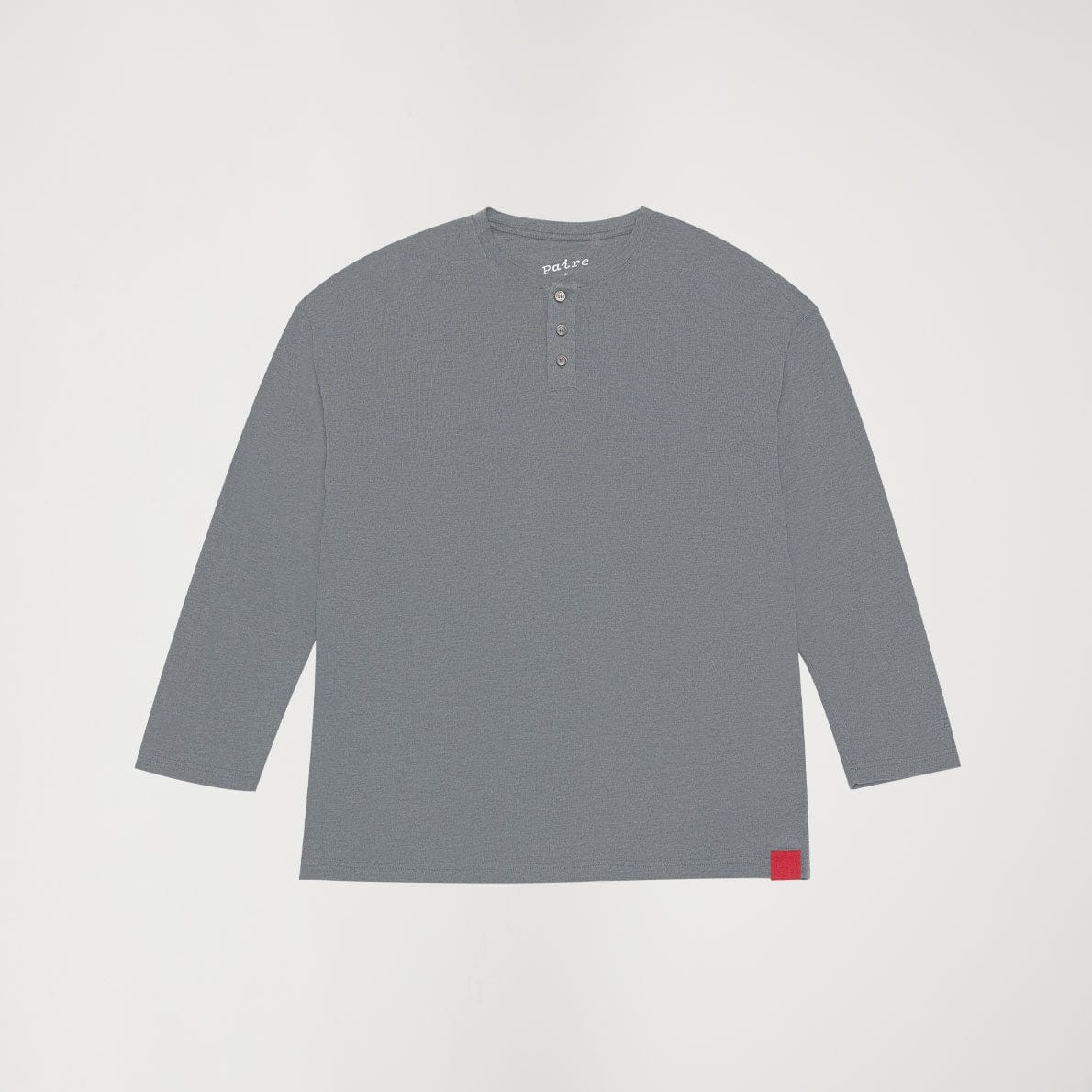 Free Merino-Blend Unisex Long Sleeve Henley T-Shirt
