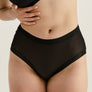 Black High-Waisted Lipstick Underwear / Pack of 3